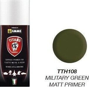 Acrylicos Vallejo Цвят за моделиране в спрей Military Green 400ml