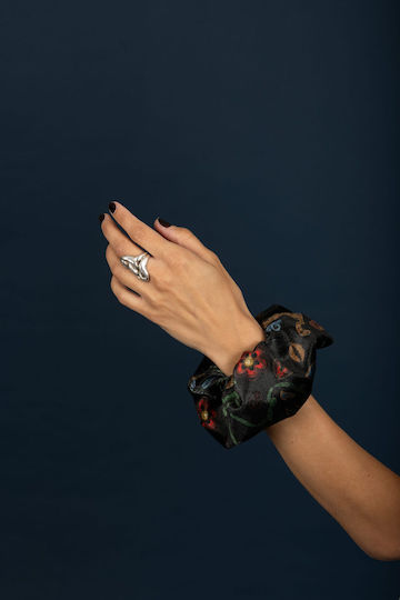 Chaton Ennui Scrunchie Black