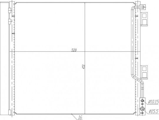 Ψυγείο Κλιματισμού Nissan Nv200 10 92100-jx51a
