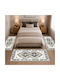 Homeone Modern Schlafzimmer-Teppichsets Samt 3 Stück