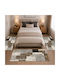 Homeone Modern Schlafzimmer-Teppichsets Samt 3 Stück