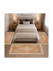 Homeone Modern Schlafzimmer-Teppichsets Samt 3 Stück