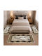 Homeone Modern Schlafzimmer-Teppichsets Samt 3 Stück