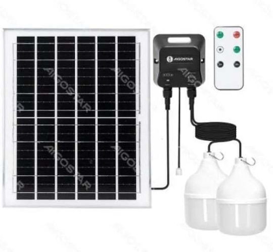 Aigostar Hanging Solar Light 70W 700lm Cool White 6500K with Remote Control IP65