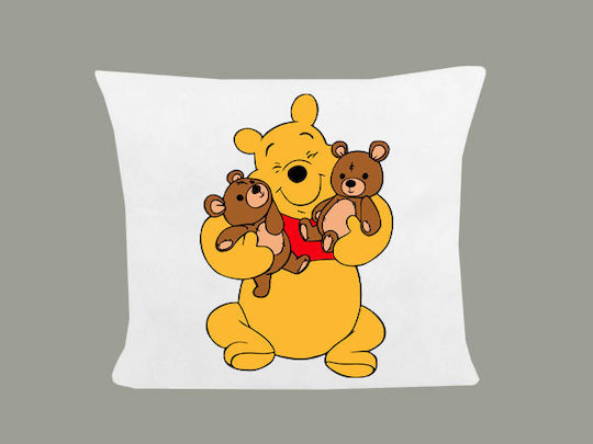 Kissen Größe 40x40cm Winnie Puuh Weiß