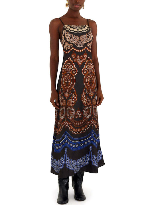 Farm Rio All Day Nicole Black Dress