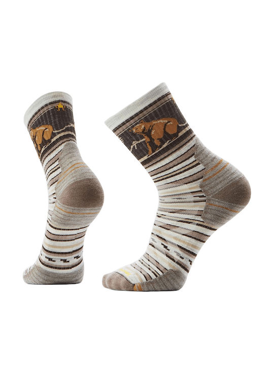 Smartwool Hike Targeted Cushion Bear Trekking Κάλτσες Καφέ 1 Ζεύγος