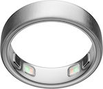 Oura Ring 5 Μέγεθος 7 με Παλμογράφο Brushed Sil...