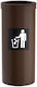 Pam & Co Plastic Waste Bin 30 L Brown