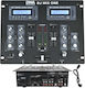 DNA DJ MIX ONE Analoges 2-Kanal-Mischpult / 2 XLR-Eingänge & Bluetooth