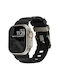 Tech-Protect Λουράκι Μαύρο (Apple Watch 8 / 9 / 10 / 11 / 12 / Se / Ultra)