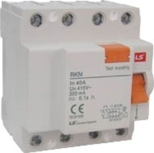 LG Fehlerstrom-Phasenrelais 63 A Vierpolig