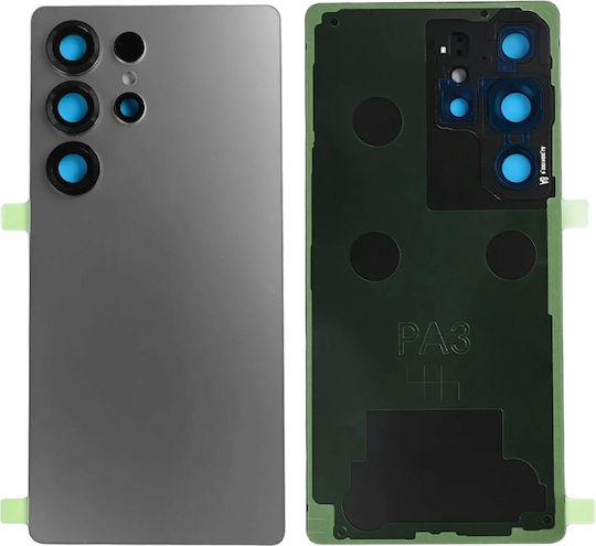 Samsung S938 Galaxy S25 Ultra 5G Backcover + Objektiv Titan-Grau OEM