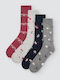 Ysabel Mora Damen Thermosocken Mehrfarbig