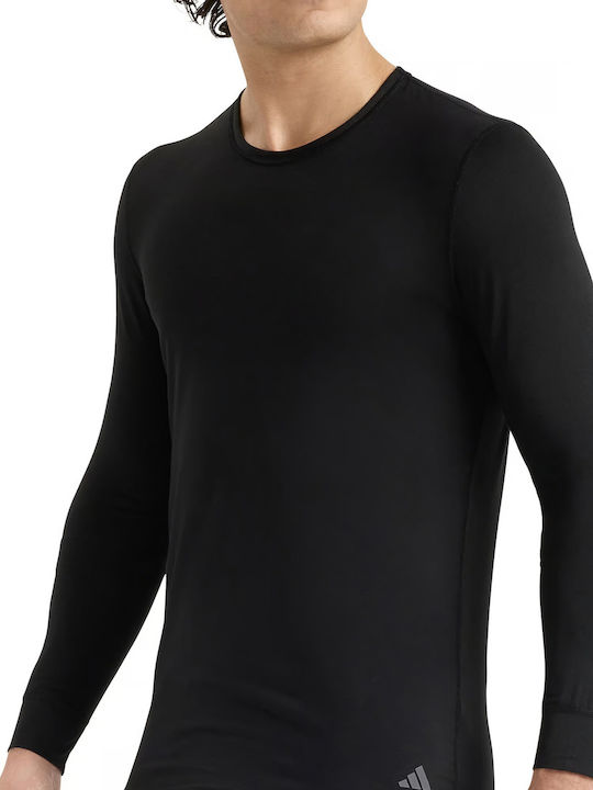 adidas Active Ανδρική Ισοθερμική Μακρυμάνικη Μπλούζα Μαύρη
