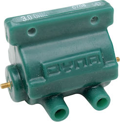 Διπλό Πηνίο Dynatek Dual-plug Coil 3ohm Green Dynatek Dc6-1