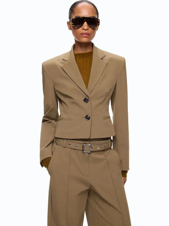 Pinko Terolddego Късо Дамско Сако Olive