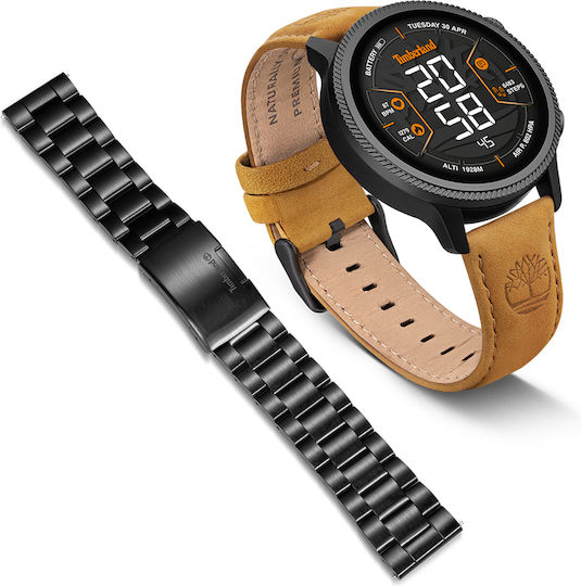 Timberland Trail Force S1 48mm Smartwatch με Παλμογράφο (Ταμπά)