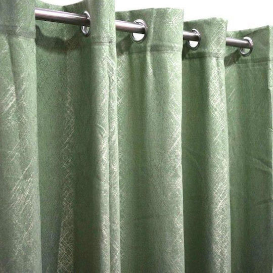 SpitiBazaar Κουρτίνα με Τρουκς Βεραμάν 270x280εκ.