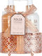 Folia Professional Metal Base Fresh Bouquet Комплект за грижа за хидратация и почистване на тялото 2 бр