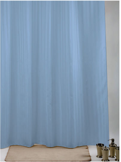 Import Hellas Duschvorhang 180x200 cm Blau