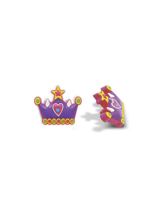 Conset Crown Kids Metal Furniture Knob in Multicolour 48mm ICK-54818