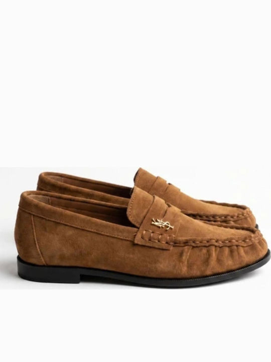 Komis & Komis Damen-Loafers aus Wildleder in Ta...