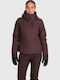 Brunotti Jana 2622200143-4555 Damen Softshell-Ski- & Snowboardjacke Burgunderrot
