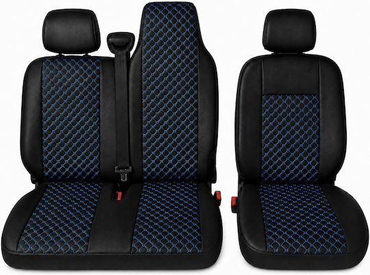 Комплект калъфи за автомобил Renault Master черни