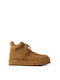 Tabac Brown Suede Women's Ankle Boots