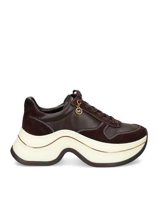 Michael Kors Damen Sneakers Braun