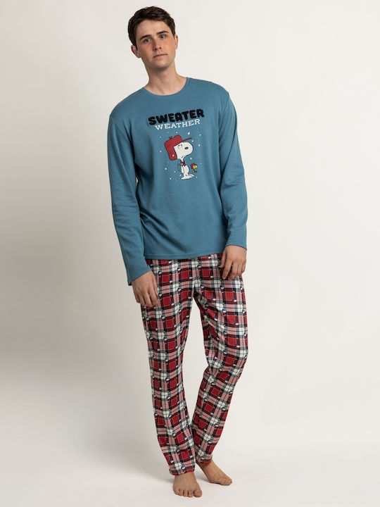 Admas Pijama de Iarnă pentru Bărbați Oceano