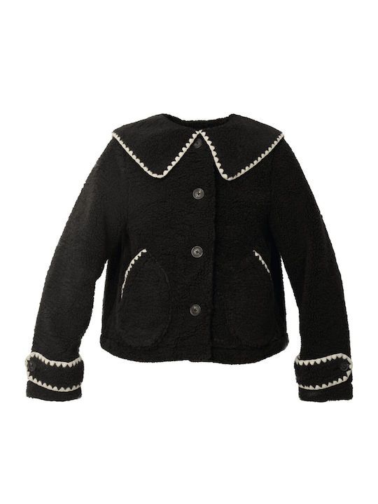 UGG Damen-Winterjacke Schwarz