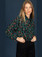 Long Sleeve Women's Shirt Green