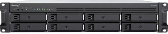 Synology RackStation RS1226RP+ NAS Rack με 8 θέσεις για HDD/M.2/SSD και 2 θύρες Ethernet
