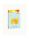 Studio Roof Ima51 Wanddeko gelber Schmetterling