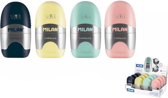 Milan Острилка Сребриста с Гумичка 12 бр.
