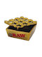 Raw Regal Метален пепелник 8x8cm Златист