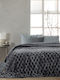 Palamaiki Nadine Κουβέρτα Fleece Μονή 160x240εκ. Coal