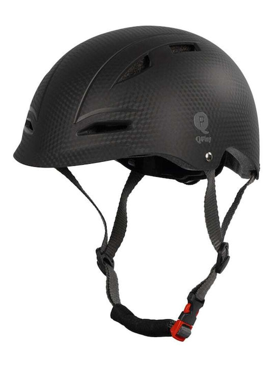 Q Play Kinderhelm für Roller Schwarz