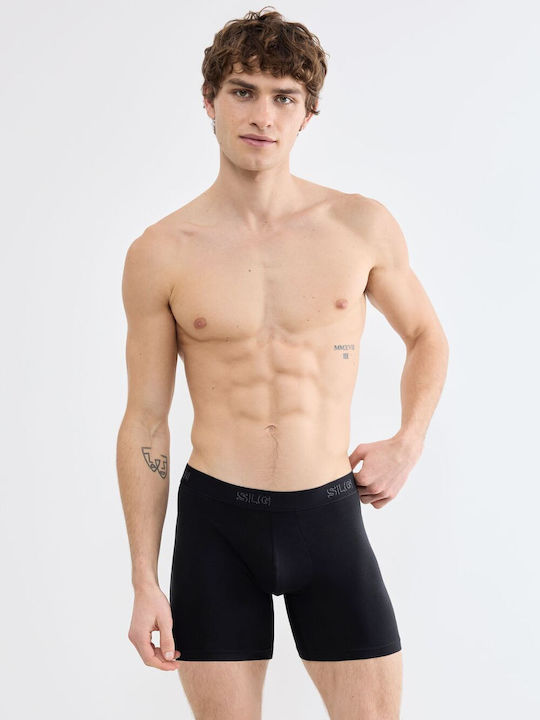 Sloggi Short C2p Ανδρικά Μποξεράκια Γκρι 2Pack