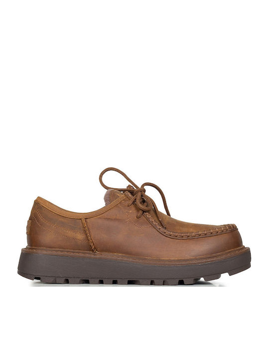 UGG Leather Men's Casual Shoes Brown