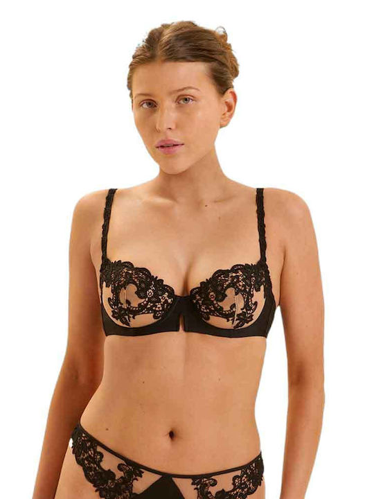 Black Non-Padded Underwire Bra