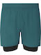 Kros Αθλητική Ανδρική Βερμούδα Slim Fit Green