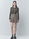 Mini Beige Skirt