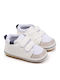 Childrenland Βρεφικά Sneakers Αγκαλιάς Λευκά