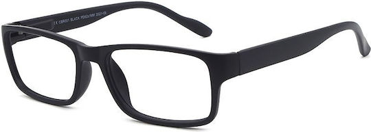 Cammello 001 BLACK Reading Glasses +4.50 in Black 001-black-450_35546