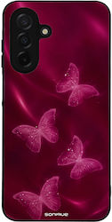 Sonique Back To Y2k Series Handyhülle für Samsung Galaxy A26 5G mit glänzenden Schmetterlingen Sonique Back To Y2k Series Handyhülle für Samsung Galaxy A26 5G mit glänzenden Schmetterlingen