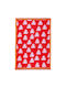 Butlers Weihnachtliches Stoffhandtuch Rot 67x50 cm