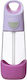 B.Box Kids Tritan Plastic Water Bottle with Straw Purple 450ml